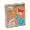 Re-Cycle-Me Basteln mit Eierboxen für Mädchen - Bastelset Produktbild-Vorschau 1