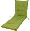 A green chaise lounge cushion is shown against a white background. Produktbild-Vorschau