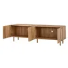 Merax TV Lowboard TV-Schrank mit 4 Türen und 2 Staufächer,  Produktbild-Vorschau 10