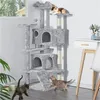 Yaheetech Kratzbaum Kletterbaum Katzenkratzbaum mit 3 Produktbild-Vorschau 2