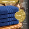 Zestaw 4 ręczników kąpielowych Lavea® 50x100 cm - Elena, Podgląd zdjęcia produktu 2