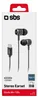sbs StudioMix 100C In-Ear-Kopfhörer schwarz Produktbild-Vorschau 8