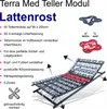 A diagram and text explaining the features of a slatted bed base. Produktbild-Vorschau