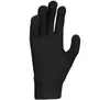 A black knitted glove is shown against a white background. Produktbild-Vorschau
