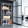 Scaffale in metallo Rocky verniciato a polvere bianco 5 Anteprima dell’immagine prodotto 5