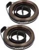 Two metal springs coiled on a white background. Produktbild-Vorschau