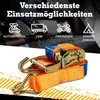 Safetytex Spanngurt 6 Meter 35mm 2000kg zweiteilig Anhänger Produktbild-Vorschau 6
