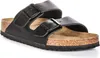 Birkenstock Arizona kožené široké čierne Náhľad obrázku produktu 31