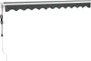 A retractable awning is mounted on a white background. Náhled obrázku produktu