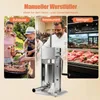 COSTWAY Manueller Wurstfüller 3L, vertikale Produktbild-Vorschau 9