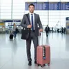 Kleiner Herren Koffer Handgepäck Bordgepäck Reisekoffer Produktbild-Vorschau 10