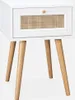 sweeek - 2er-Set Nachttische mit Holzlook und Produktbild-Vorschau 3