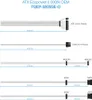 TooQ Fonte Ecopower II, 500 W, 50 - 60 Hz, 100 - 500 ms, Produktbild-Vorschau 6