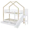 A bunk bed with a slide and drawers, shown from a front-diagonal angle. Náhled obrázku produktu