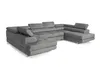 Ecksofa mit Schlaffunktion und Bettkasten PASTI U-Form, Produktbild-Vorschau 1