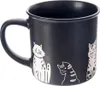 Tasse en céramique 500ml, chats noirs, micro-ondable Voir les images du produit 3