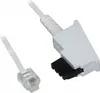 Telefonkabel (Universal Pinout), weiß Kupferkaschierter Produktbild-Vorschau 1