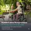 Helavo faltbarer Arthritis-Rollator - Leichter Aluminium Produktbild-Vorschau 4