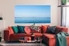 MuchoWow® Poster Meer - Horizont - Blau 150x75 cm - ohne Produktbild-Vorschau 2