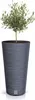Garten Blumentopf konisch aus Kunststoff in anthrazit - 58 Produktbild-Vorschau 1