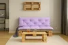 Cuscini per mobili pallet seduta 120x50 / schienale Anteprima dell’immagine prodotto 5