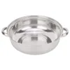 28 cm 2-layer-Dampfer Edelstahl Küche Kochsuppe Dampftopf Produktbild-Vorschau 2