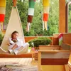 Relaxdays Klapptisch aus Holz, für Wohnzimmer, Balkon & Produktbild-Vorschau 5