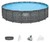 Piscina fuori terra con struttura, dimensioni 610 x 132 cm, Anteprima dell’immagine prodotto 11