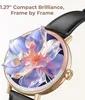 Smartwatch Damen, 1,27 HD Screen Rund Klein Armbanduhr mit Produktbild-Vorschau 7