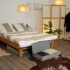 Relaxdays – sada 2 kusů úložných boxů pod postel, 50 l, s Náhled obrázku produktu 2