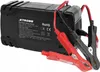 A black battery charger with red and black jumper cables attached. Náhled obrázku produktu
