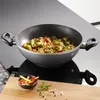 STONELINE® poêle wok 28 cm | avec couvercle - noir Voir les images du produit 3