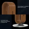 A product image showcasing a headphone stand with text overlays describing its features. Produktbild-Vorschau
