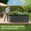 AREBOS Potager surélevé en métal 240 x 80 x 78 cm Potager Voir les images du produit 8