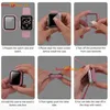 Custodia in vetro compatibile con Apple Watch Series 7 da Anteprima dell’immagine prodotto 6