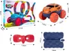 MalPlay Rennstrecke 291 EL. mit Spielzeugauto LED-Lichtern Produktbild-Vorschau 2
