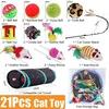 Speedy Panther 21 Stücke Katzenspielzeug Set Katzentunnel Produktbild-Vorschau 2