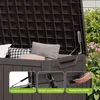 Gartenbox Außenspeicherbox, 450 L Aufbewahrungsbox mit Produktbild-Vorschau 5