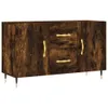 [Home] Sideboard Räuchereiche 100x36x60 cm Holzwerkstoff , Produktbild-Vorschau 2