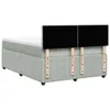 Boxspringbett mit Matratze Hellgrau 160x200 cm Samt Produktbild-Vorschau 10