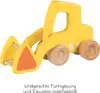 Goki -Pelle en bois avec godet jaune Voir les images du produit 3