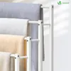 VOUNOT® Portasciugamani in metallo in piedi per il bagno, Anteprima dell’immagine prodotto 6