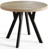 AlpiMeble Table a Manger Extensible - Table Ronde Voir les images du produit 1