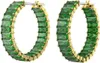 Swarovski Uni Matrix Creolen Grün Gold‑Tone 5658651 Produktbild-Vorschau 7