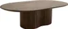 Couchtisch Dunkelbraunes Mangoholz - Oval - 120x70x35cm - Produktbild-Vorschau 2