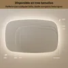 Espejo de baño S'AFIELINA, 80x50 cm. Espejo LED oval con Vista previa de la imagen del producto 10
