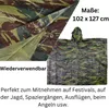 Regenponcho Regencape Regenjacke Camouflage Regenumhang Produktbild-Vorschau 4