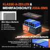 12V 300Ah LiFePO4 Batterie mit BMS Solarstromspeicher für Produktbild-Vorschau 5