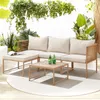 SVITA DETROIT Gartenmöbel Set Polyrattan Lounge Modular Produktbild-Vorschau 2