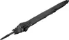 A closed black umbrella is shown lying diagonally on a white background. Anteprima dell’immagine prodotto